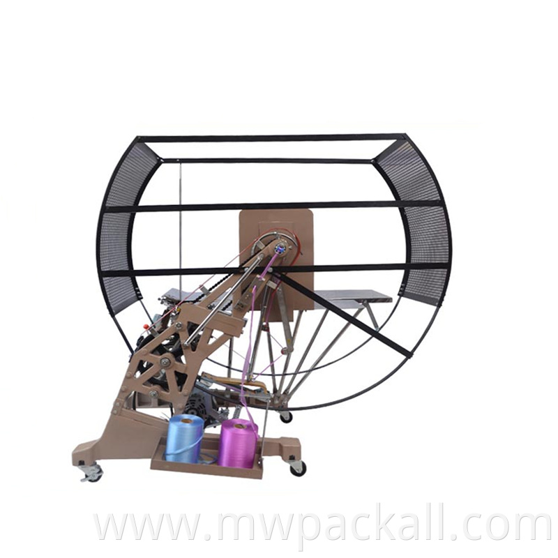 New Automatic Pe Bundle Tying Machine/Automatic Strapping Machine with PE strap for cloth